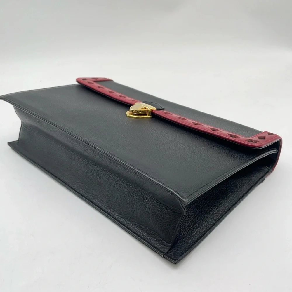 YVES SAINT LAURENT Vintage Top Handle/ Clutch Bag